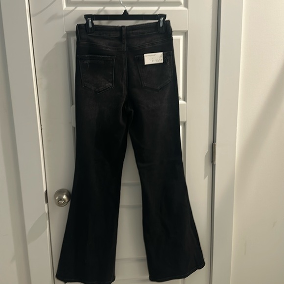 Risen Jeans High Rise Split Flare - Picture 2 of 6